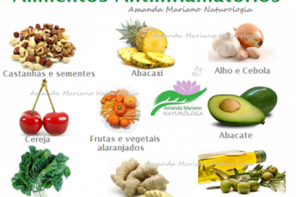 Dica de Saúde - Alimentos que funcionam como Anti-inflamatório Natural 